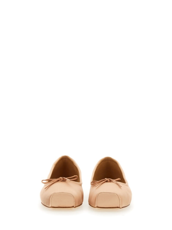 Gabriella Satin Flats