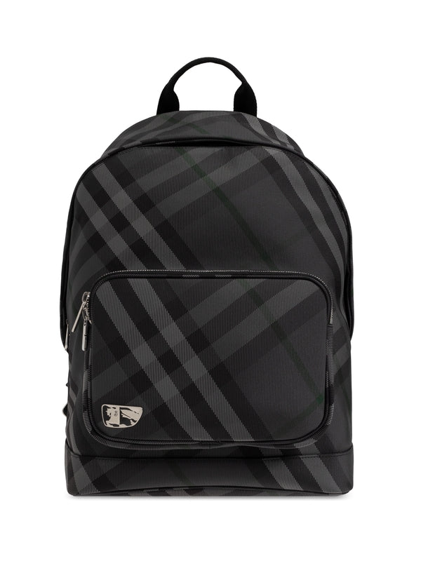 Ekd Check Pattern Nylon
  Backpack