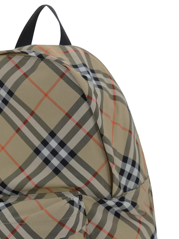 Ekd Check Pattern Backpack