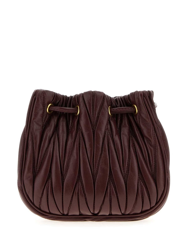 Miu Miu Matelassé Leather Case
