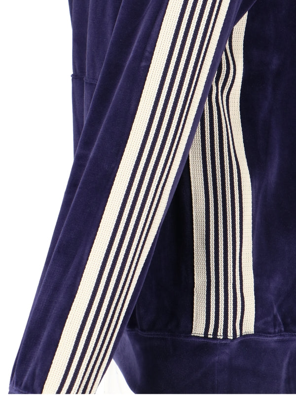 Needles Navy Hoodies