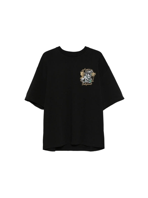 Amiri Black Half Sleeve