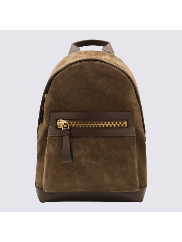 Tom Ford Brown Backpacks