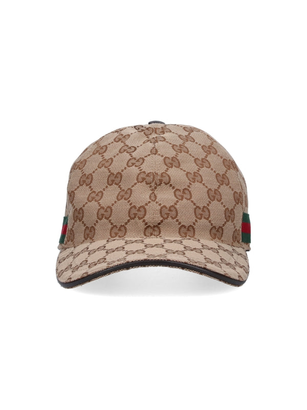 Web Gg Pattern Ball Cap - Jente