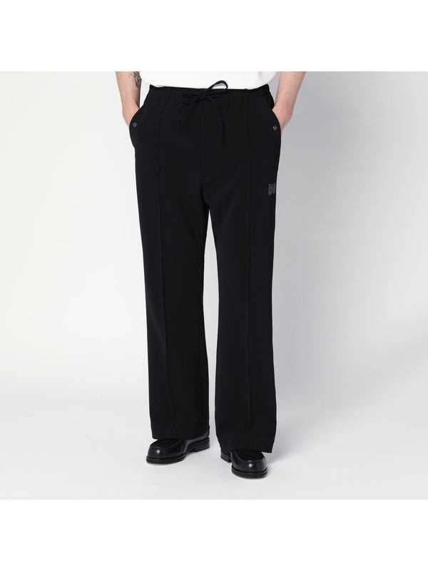 Embroidered Logo Drawstring Pants