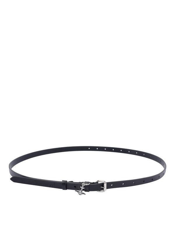 Vivienne Westwood Black Leather Belts