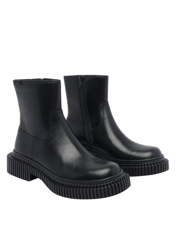 Camper Black Chelsea Boots