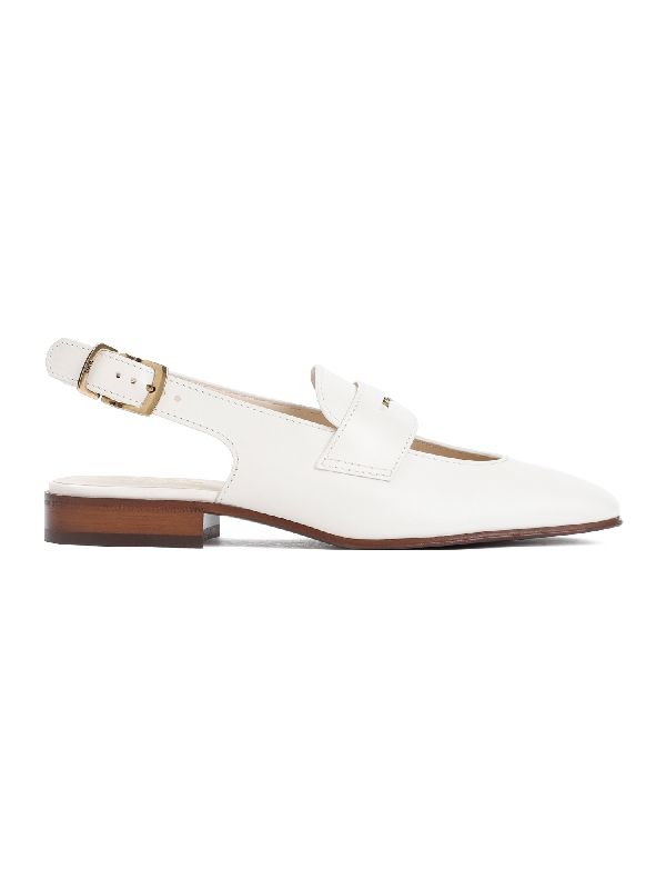 Cutout Penny Slingback Flats