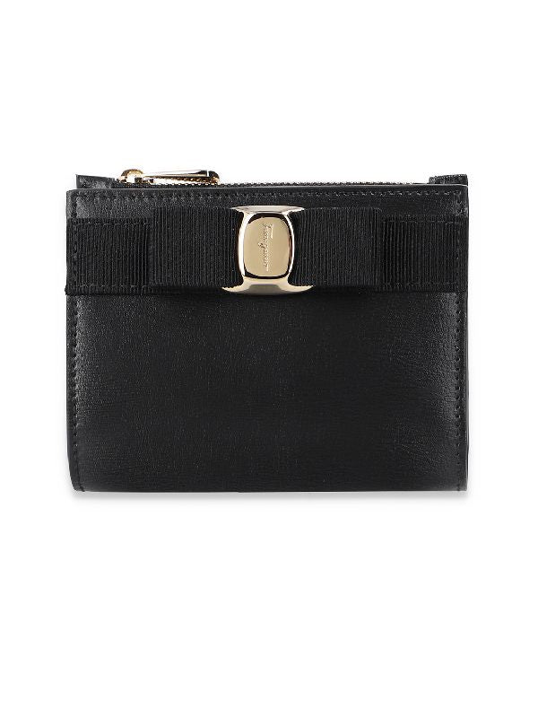 Bara Bow Black
  Leather Bifold Wallet