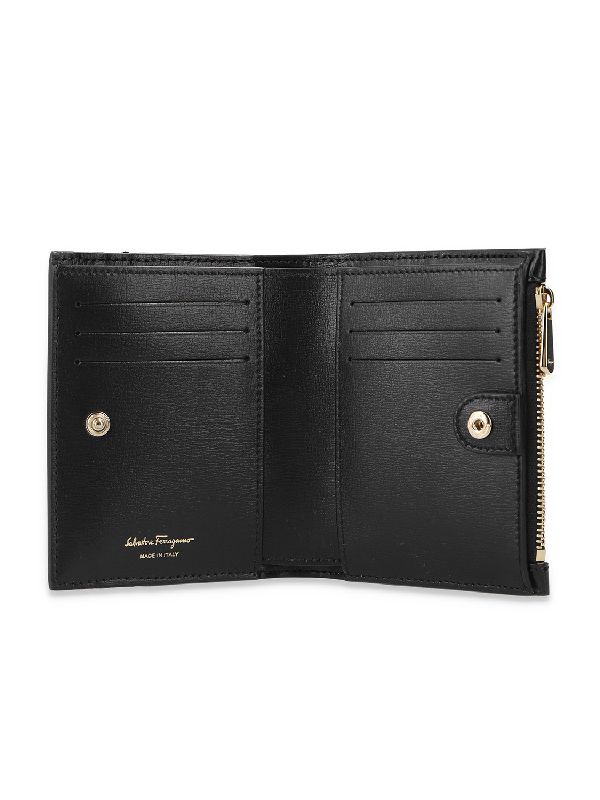 Bara Bow Black
  Leather Bifold Wallet