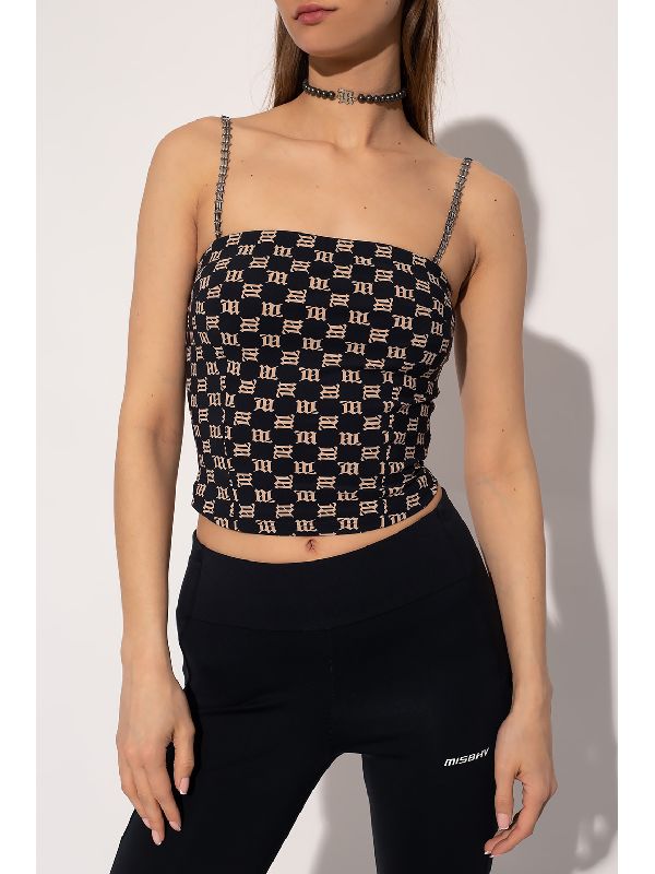 Allover
  Monogram Crop Top