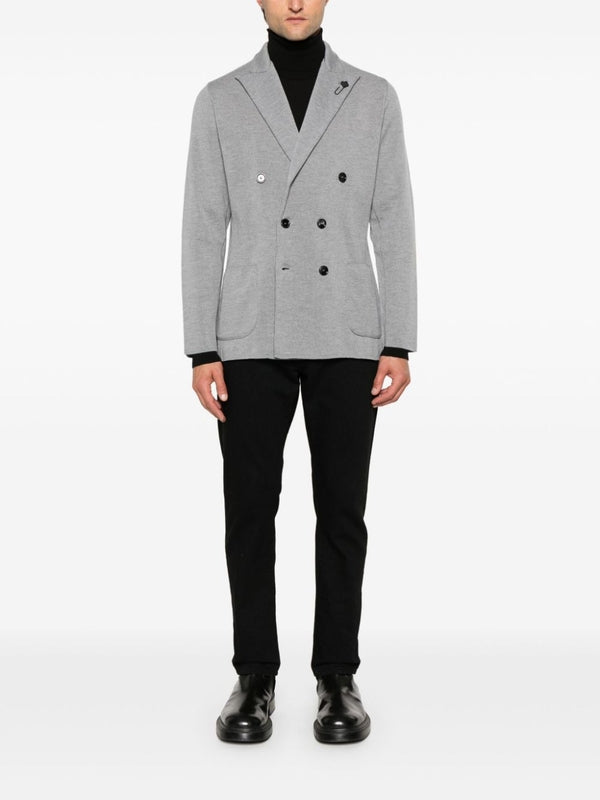 Boutonniere Double Wool Tailored Jacket