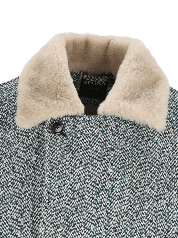 Z Zegna Green Coats