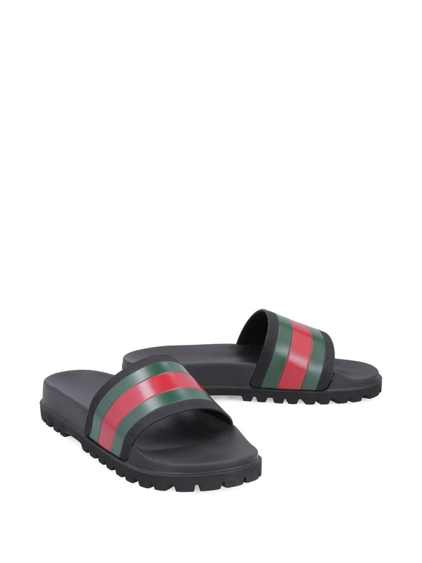 Gucci Black Slides