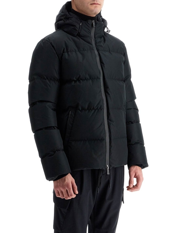 Black Hood Padded Jacket