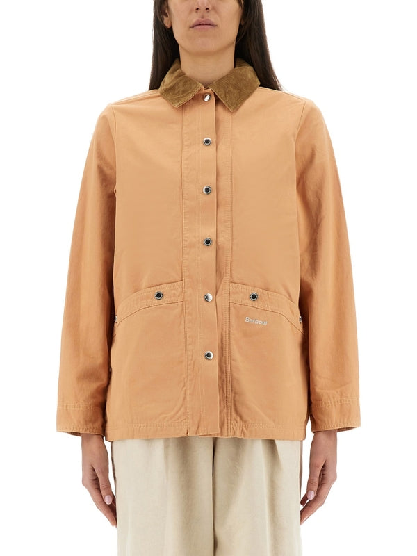 Sonnie Corduroy Collar Cotton Jacket