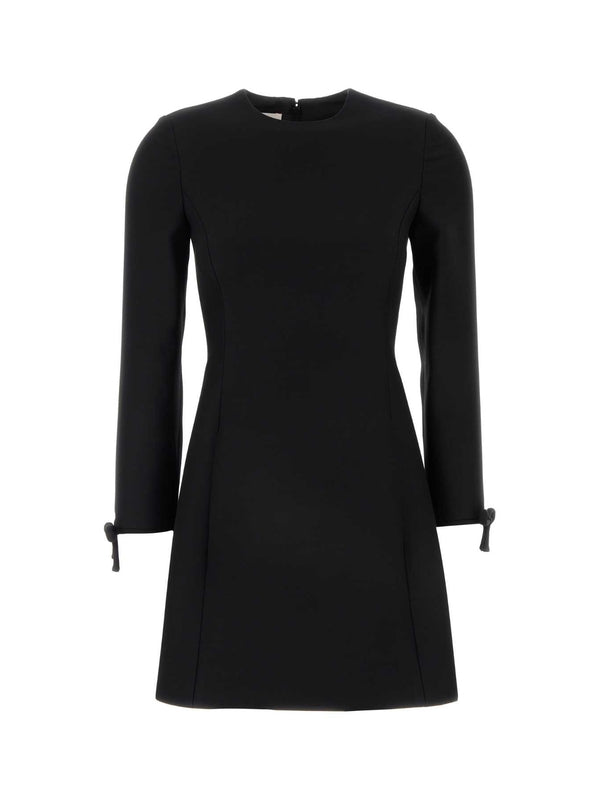 Bow Decor Mini Dress