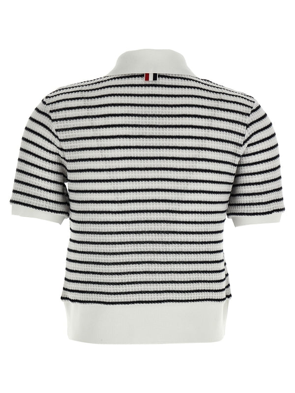 Stripe Knit
  Polo Shirt