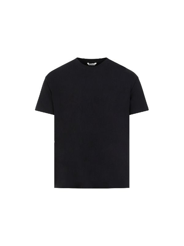 Auralee Seamless Crewneck Black T-shirt