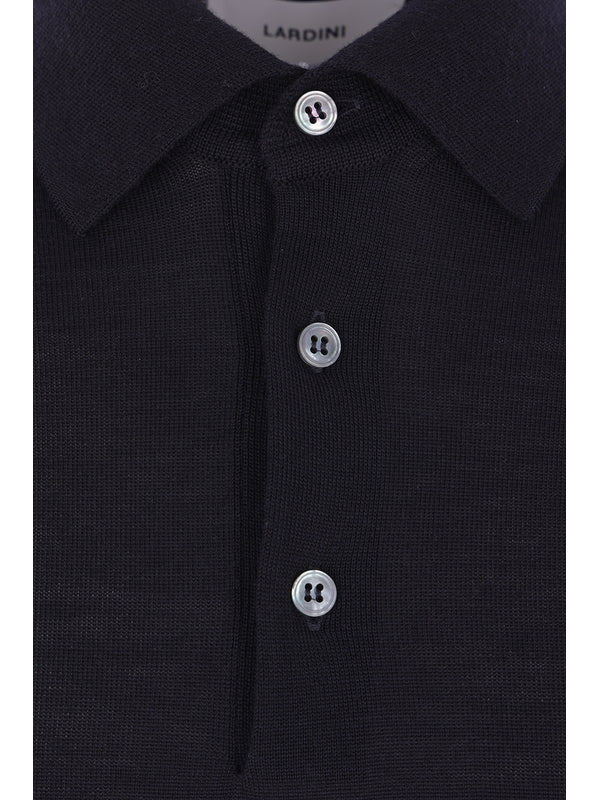 Lardini Navy Polo Shirts
