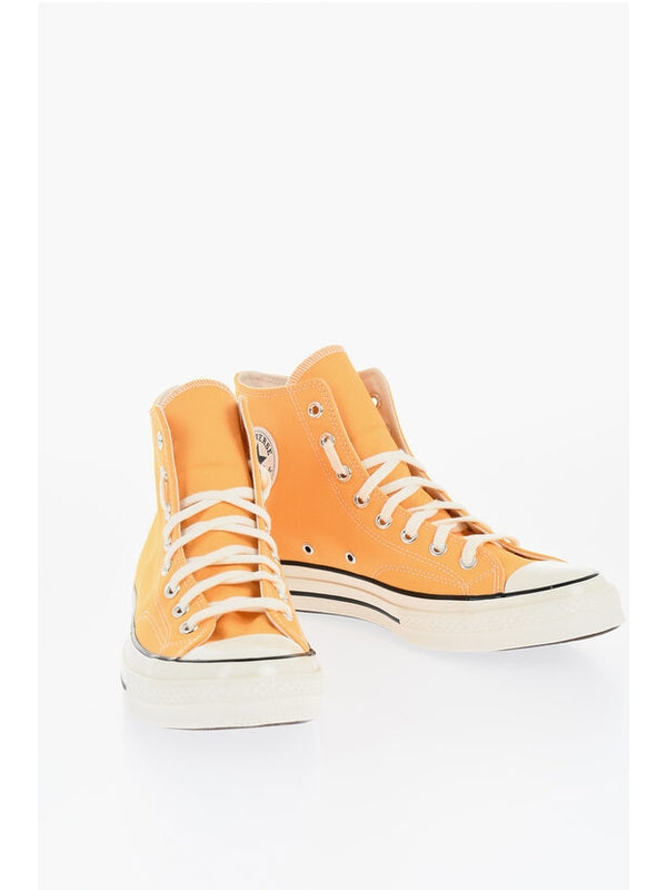 Converse Yellow High Top Sneakers
