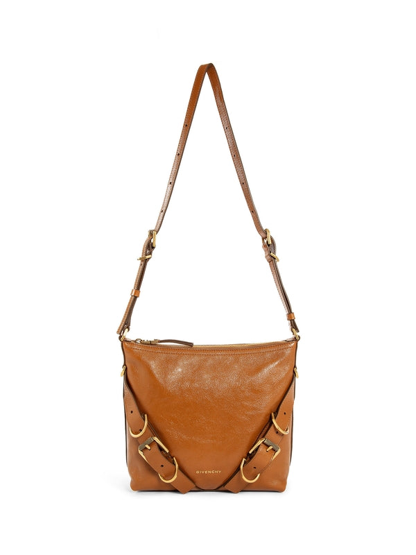 Voyou Logo Leather Crossbody Bag