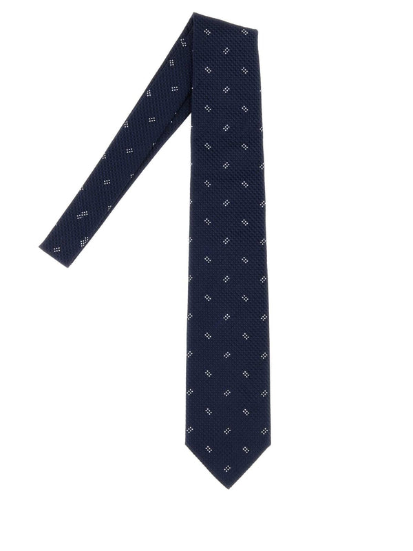 Brioni Navy Neck Ties