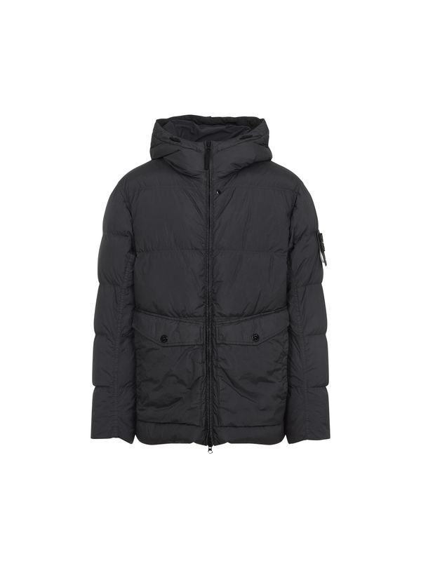 Stone Island Wappen Patch Grey Padded Jacket