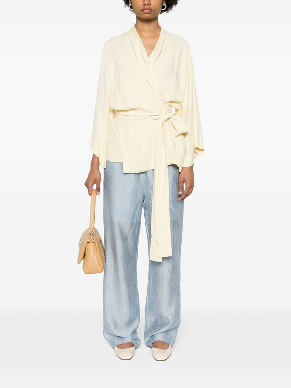 Tennessee Ribbon Cape Blouse