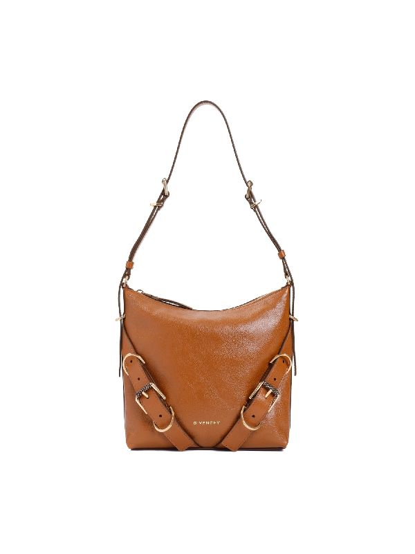 Voyou Logo Leather Crossbody
  Bag