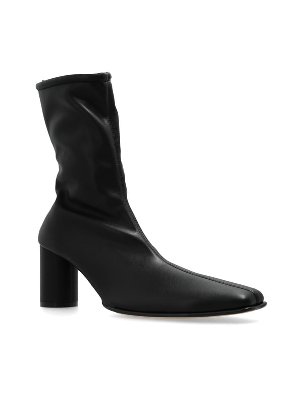 Anatomic Zipper Ankle Heel Boots