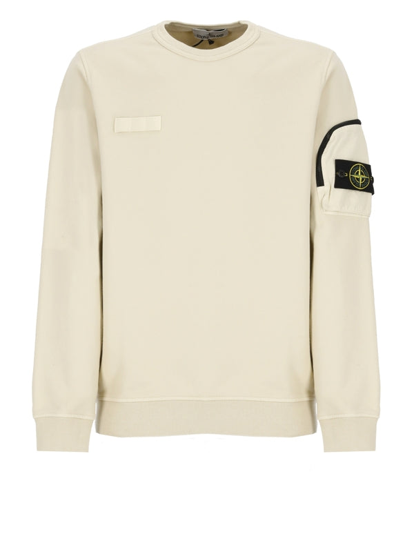 Wappen Patch Cotton Sweatshirt