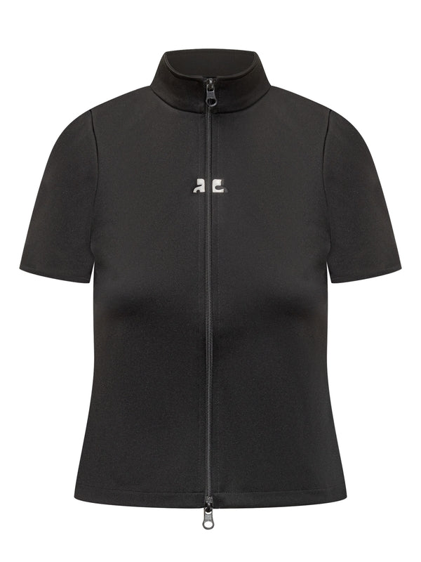 Courrèges Black Half Sleeve
