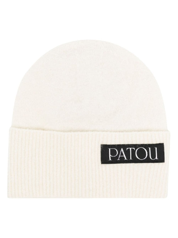 PATOU Hats White Beanies