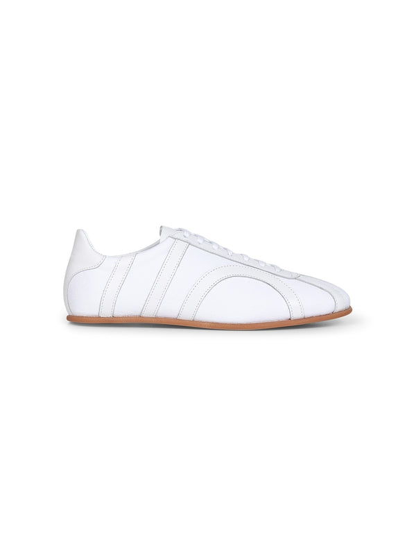 Toteme White Low Top Sneakers