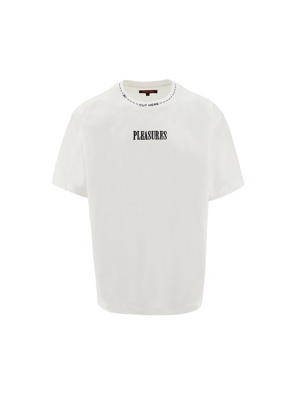 Pleasures White Short Sleeve T-Shirt