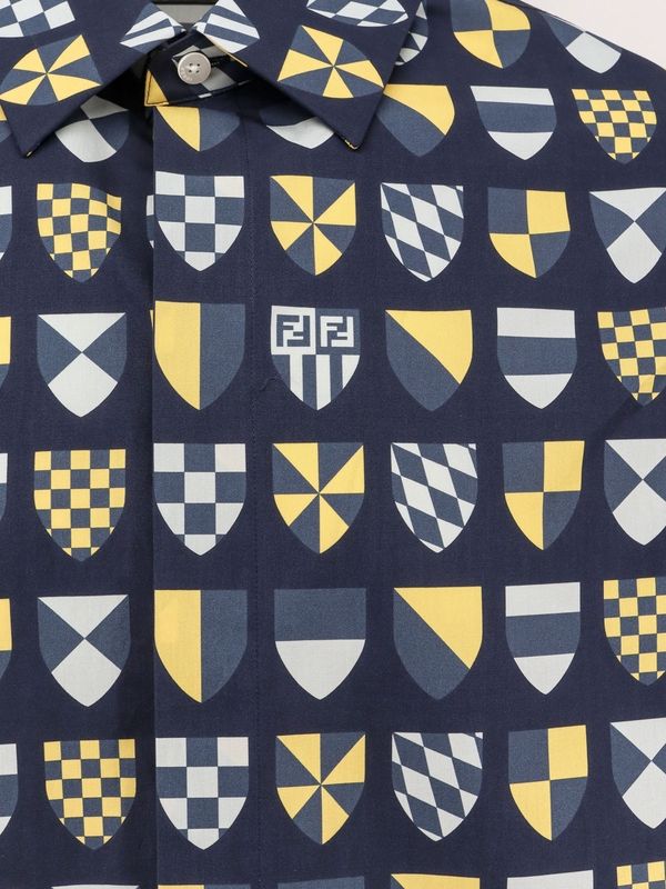 All Over Printing Cotton Shirt