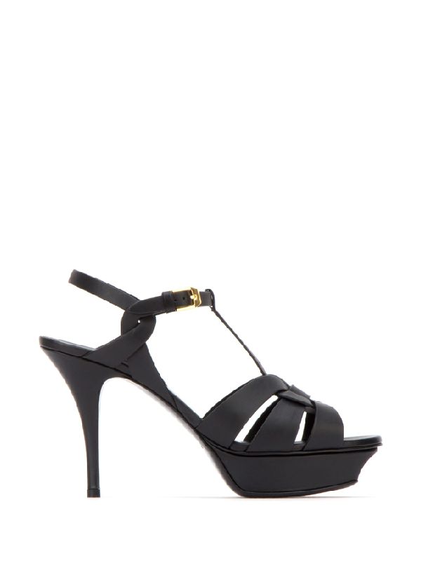 Tribute Platform Leather
  Sandal Heels