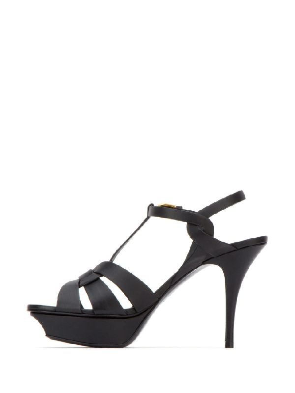 Tribute Platform Leather
  Sandal Heels