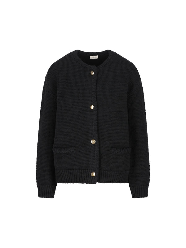 Celine Black Cardigan