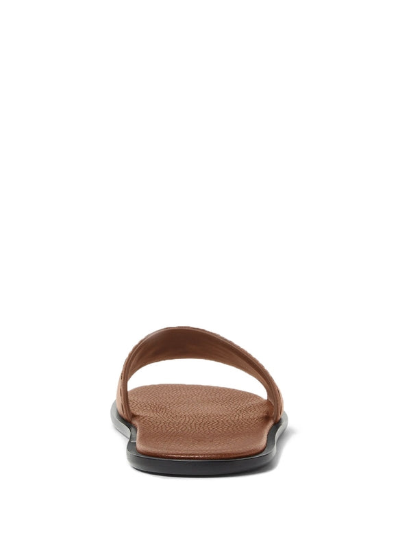 Fendi Brown Slides