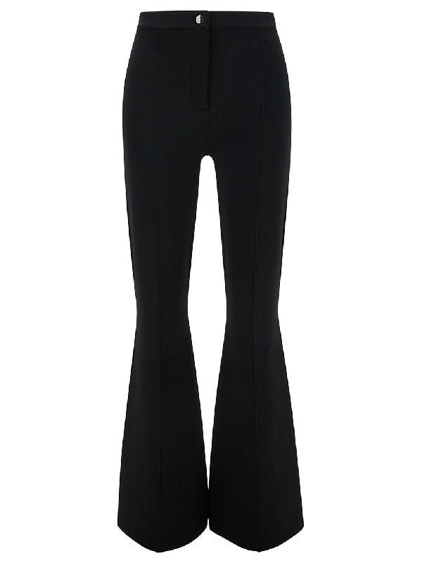 Flare Crop Knit Pants