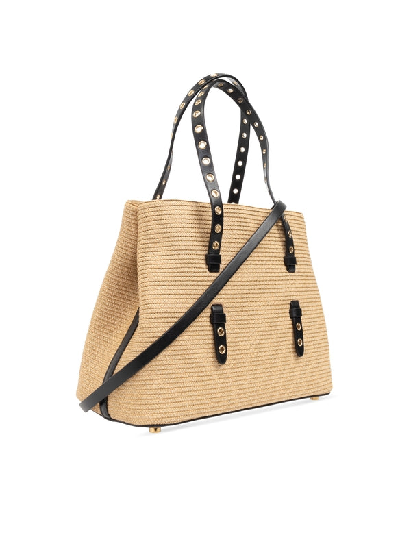 Mina 25 Raffia
  Tote Bag