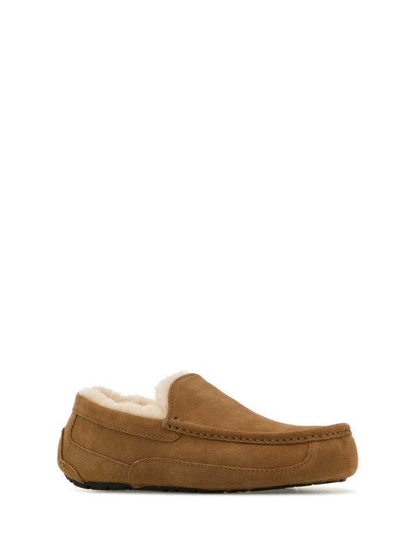 Ascot Suede Shearling Loafers