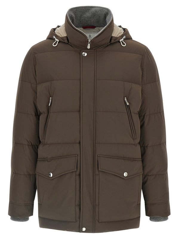 Brunello Cucinelli Brown Down