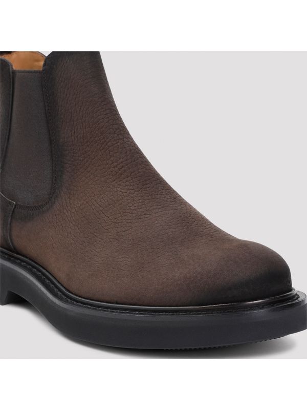 Suede Ankle Chelsea Boots