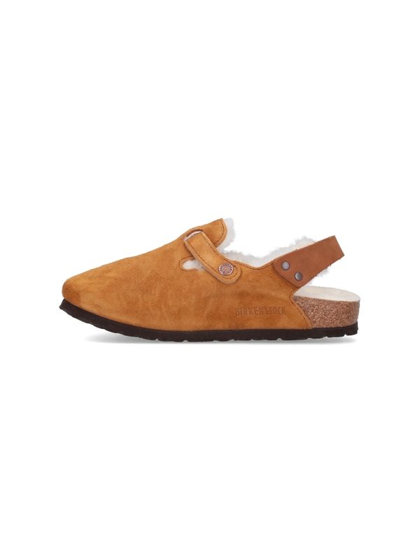 Tokyo Shearling Suede Sandals