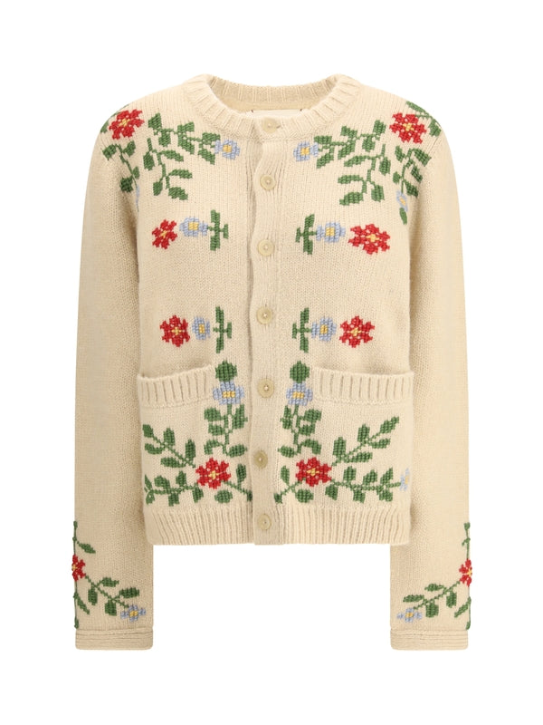 Baziszt Beige Cardigans