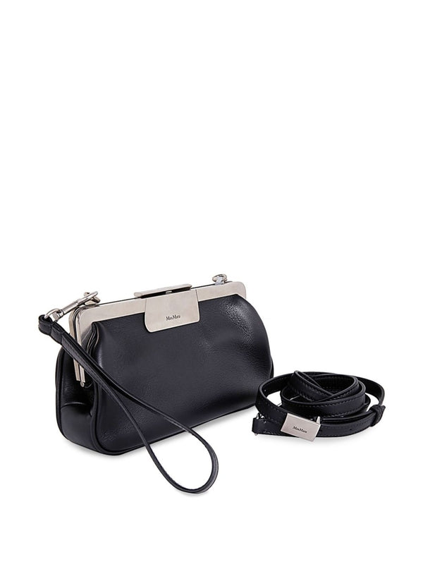 Clasp Leather Xs Clutch Bag