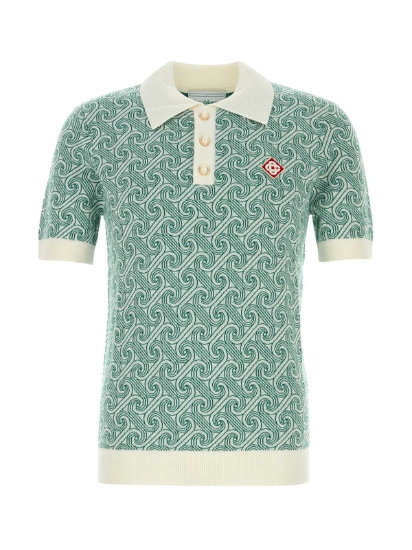 Monogram Jacquard Polo Shirt